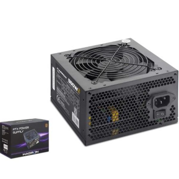 HADRON HD423 PC Power Supply Güç Kaynağı 550W 12 cm Fan ATX 80 Plus Siyah