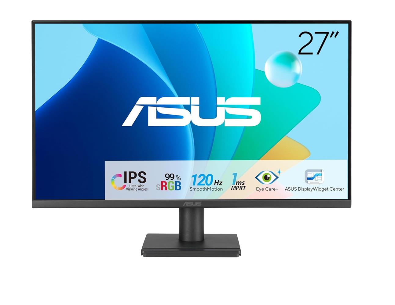 121407 Asus 27" VA279HG IPS 1920x1080 1ms 120Hz 300cd VESA 3YIL Monitör - Görsel 1