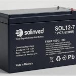 Solinved 12v 7AH Kuru Akü Premium