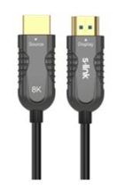S-link SL-HM8K020 HDMI TO HDMI 20m v2.1 8K60 HZ 4K 120HZ Fiber Kablo - Görsel 2