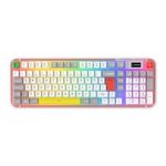 Rampage Reflect 99 Sessiz Beyaz - Gri RGB Q Membrane Oyuncu Klavyesi - Görsel 2