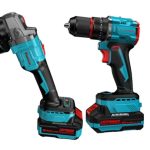CATPOWER E1030 Kömürsüz Li-Ion Akülü Vidalama ve Avuç Taşlama Seti 20V 4.0AH+2.0AH Yüksek Tork