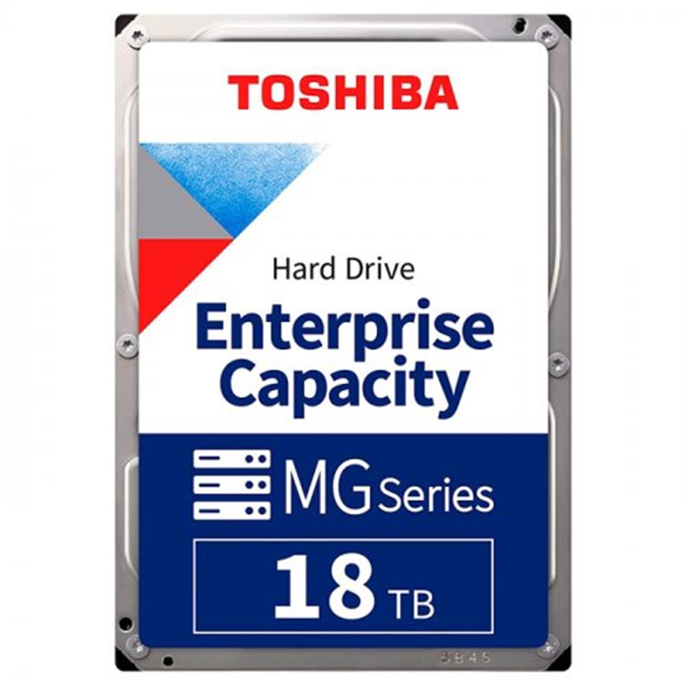 121839 Toshiba 18TB 3.5" MG11ACA18TE-V AI SATA 3.0 7200 RPM 7-24 Güvenlik-ENT Harddisk - Görsel 1