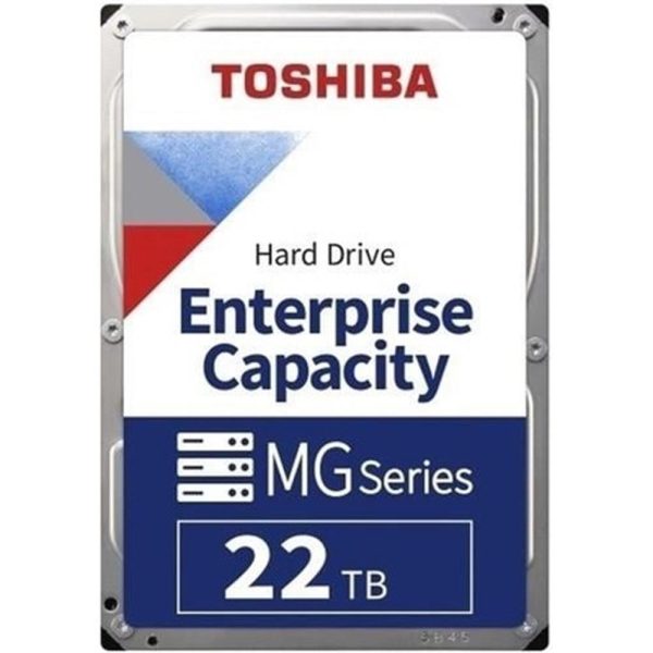 Toshiba 22TB MG10 3.5" MG11ACA22TE 7200 RPM 512 MB SATA3 Enterprıse Nas ve Güvenlik Diski
