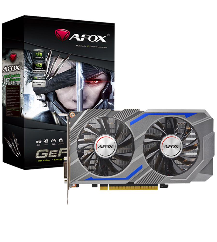 121969 Afox Geforce GTX1650 Super 4gb Gddr6 128bit AF1650S-4096D6H1-V4 Dp DVI HDMI Atx Dual Fan Ekran Kartı - Görsel 1