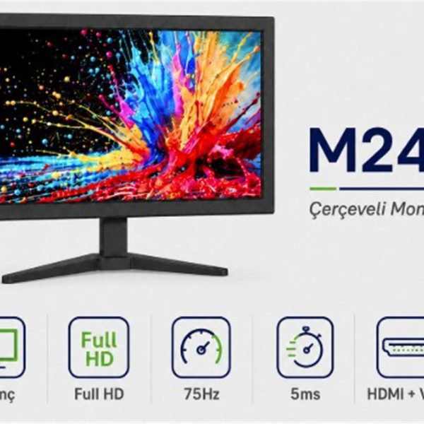 Ttec M24S 24" VGA + HDMI FHD Led Monitör