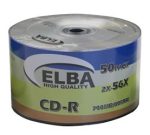 Elba CD-R 700MB-80MIN 56x 50li Shrink - Görsel 2