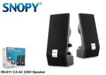 Snopy SN-611 2.0 3w-2 Speaker - Görsel 2