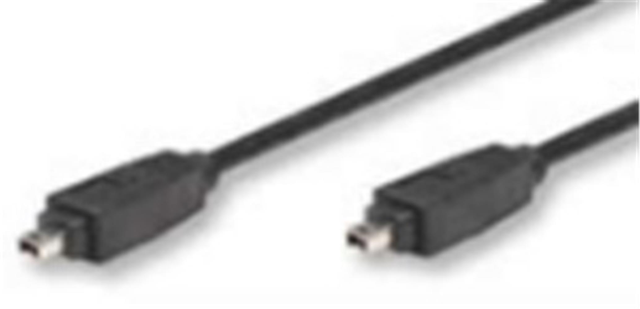 24760 MANHATTAN FIREWIRE DEVICE KABLO 4P 1,8M 380546 - Görsel 1
