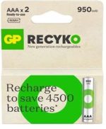 GP AAA 950 mAh Şarjlı İnce Kalem Pil 2'li Paket GP100AAHCEMTR-2GB - Görsel 2