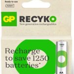 GP AA 1300 mAh Şarjlı Kalem Pil 2'li Paket GP130AAHCEMTR-2GB