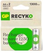 GP AA 1300 mAh Şarjlı Kalem Pil 2'li Paket GP130AAHCEMTR-2GB - Görsel 2