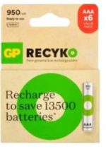 GP AAA 950 mAh Şarjlı İnce Kalem Pil 4+2'li Paket GP100AAAHCE4-2BB - Görsel 2