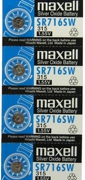 Maxell Sr-716Sw-315 10lu Paket Pil