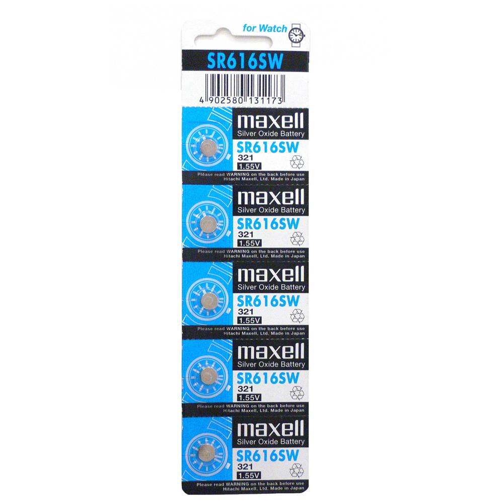34886 Maxell Sr-616Sw-321 10lu Paket Pil - Görsel 1
