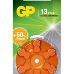 GP ZA13 1.4V Düğme Kulaklık Pili  6'lı Paket