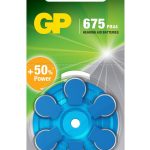 GP ZA675 1.4V Düğme Kulaklık Pili  6'lı Paket