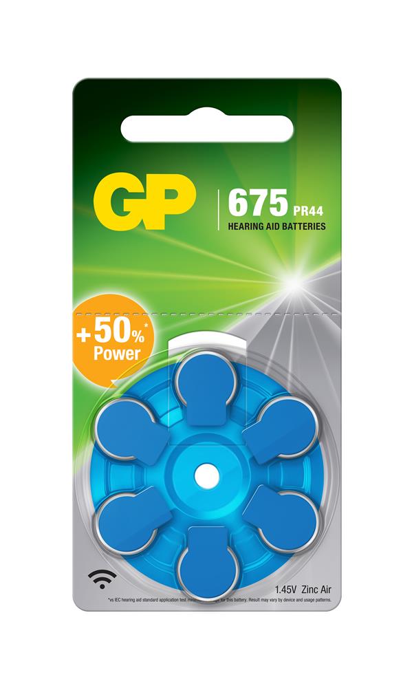 36708 Gp Za675 1.4V Düğme Kulak - Görsel 1