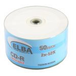 Elba CD-R 700MB-80MIN Printable 50li Shrink