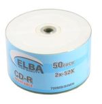 Elba CD-R 700MB-80MIN Printable 50li Shrink - Görsel 2