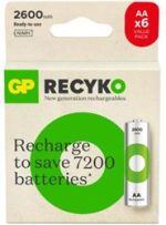 GP AA 2600 mAh Şarjlı Kalem Pil 4+2'li Paket GP270AAHCE4-2 - Görsel 2