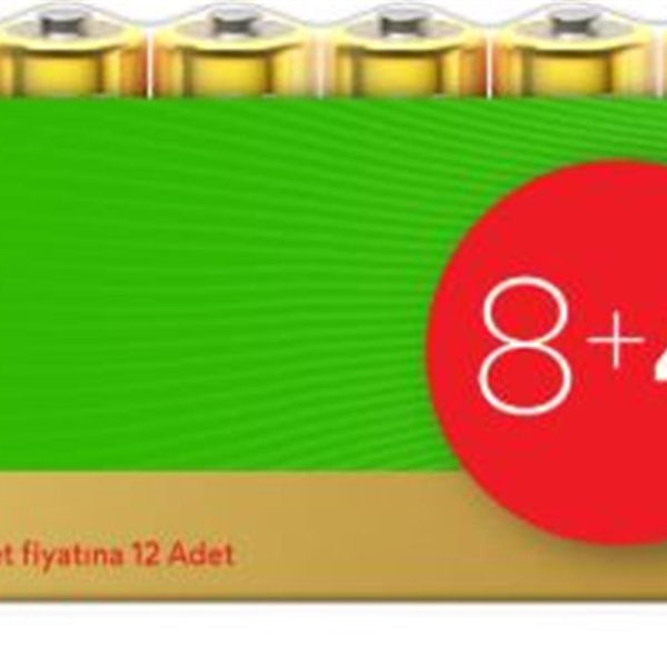 GP G-Tech LR6 AA Boy Ultra Alkalin Kalem Pil 12'li Paket GP15AU-VS12