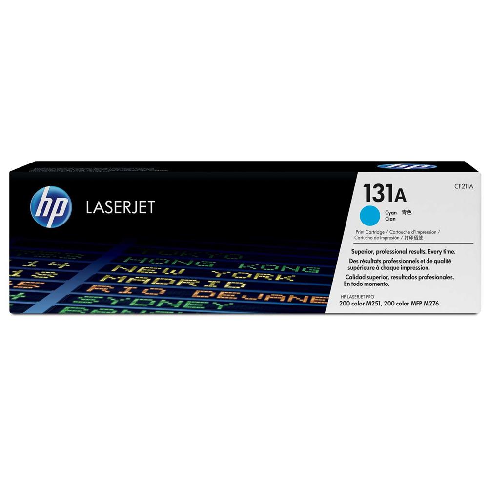 43952 HP 131A Cyan Mavi 1.800 Sayfa Toner CF211A - Görsel 1