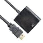 Vcom CG591-B-0.15 Siyah Hdmi Erkek To Vga Dişi Dönüştürücü - Görsel 2