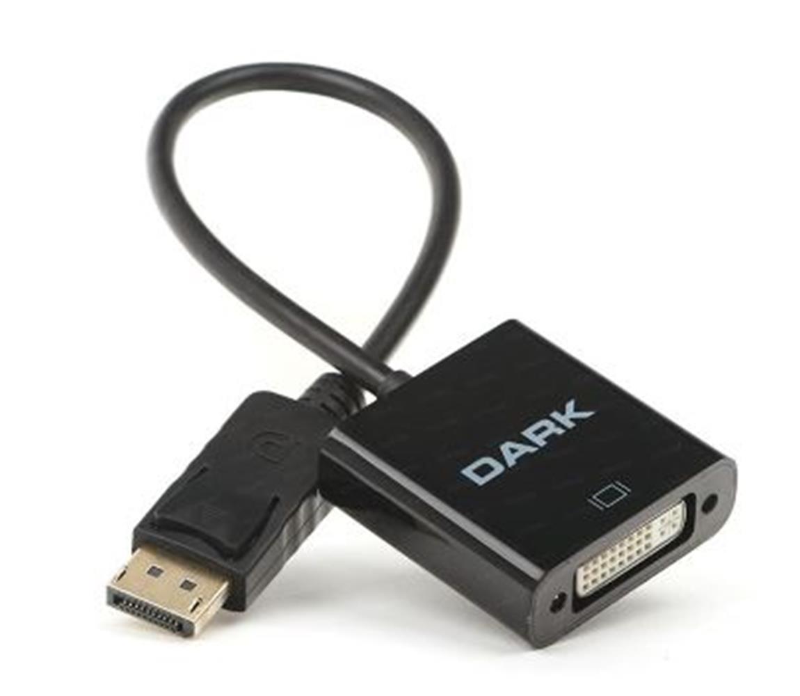55040 Dark DK HD ADPXDVI Display Port - DVI Dönüştürücü DK HD ADPXDVI - Görsel 1