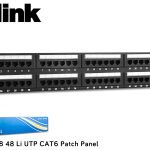 S-link  SL-P648 48 Port Cat6 Utp Patch Panel