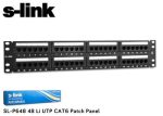 S-link  SL-P648 48 Port Cat6 Utp Patch Panel - Görsel 2
