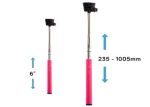 S-link SL-S35 Bluetooth Pembe Selfie Çekim Çubuğu - Görsel 2