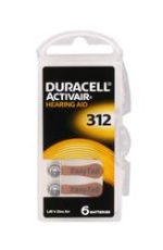 Duracell 312 Numara Düğme Kulaklık Pili İşitme Cihazı İçin 6'lı Paket - Görsel 2