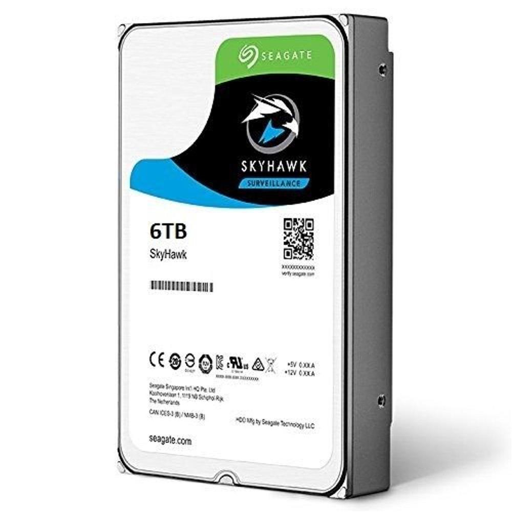 65544 Seagate 6Tb Skyhawk 3,5" 256Mb 7200 St6000Vx0023 Harddisk (İthalat) - Görsel 1