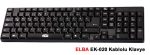 Elba EK-020 F Usb Siyah Türkçe Kablolu Standart Klavye (1.8Mt Kablo Uzunluğu) - Görsel 2