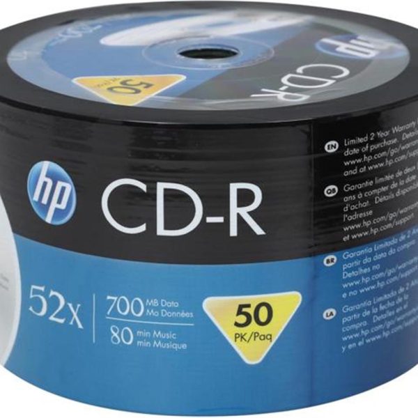 Hp Cd-R 700Mb-80Mın 52X 50 li Shrink