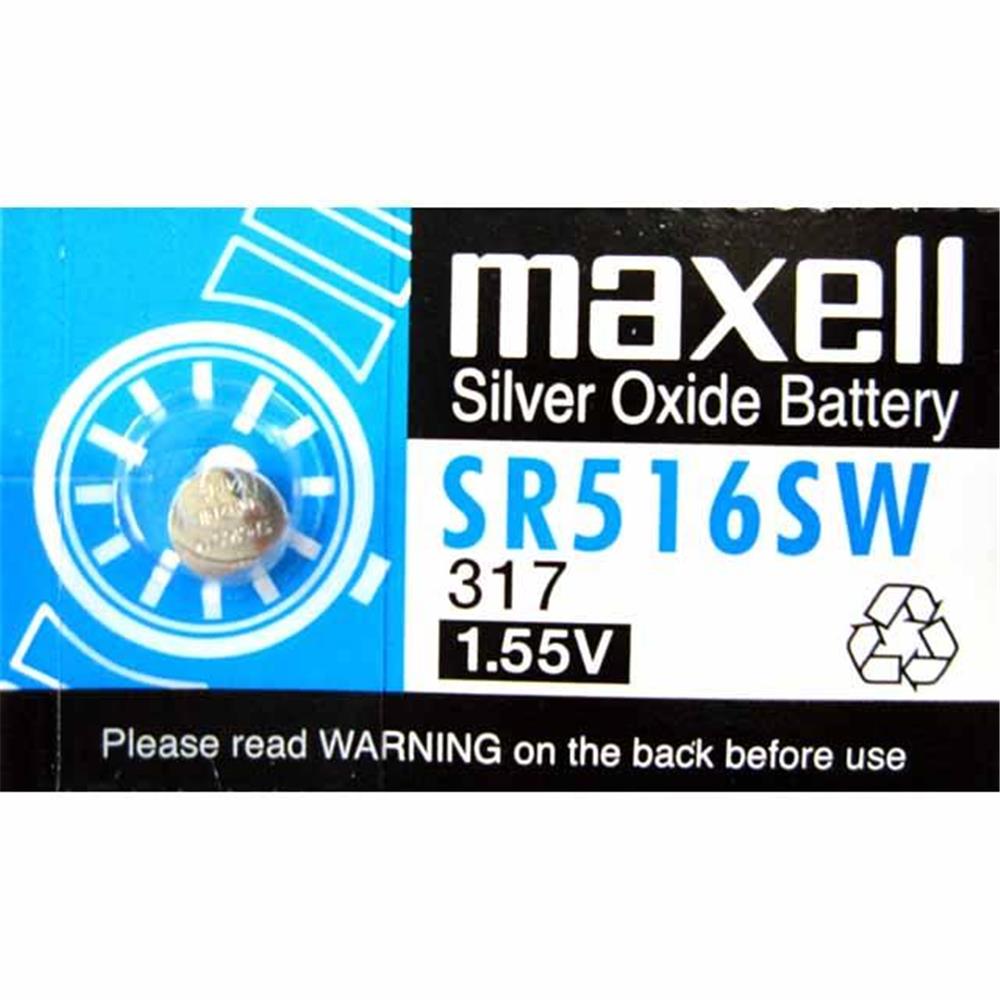 73415 Maxell Sr-516Sw Lityum 10lu Paket Pil - Görsel 1