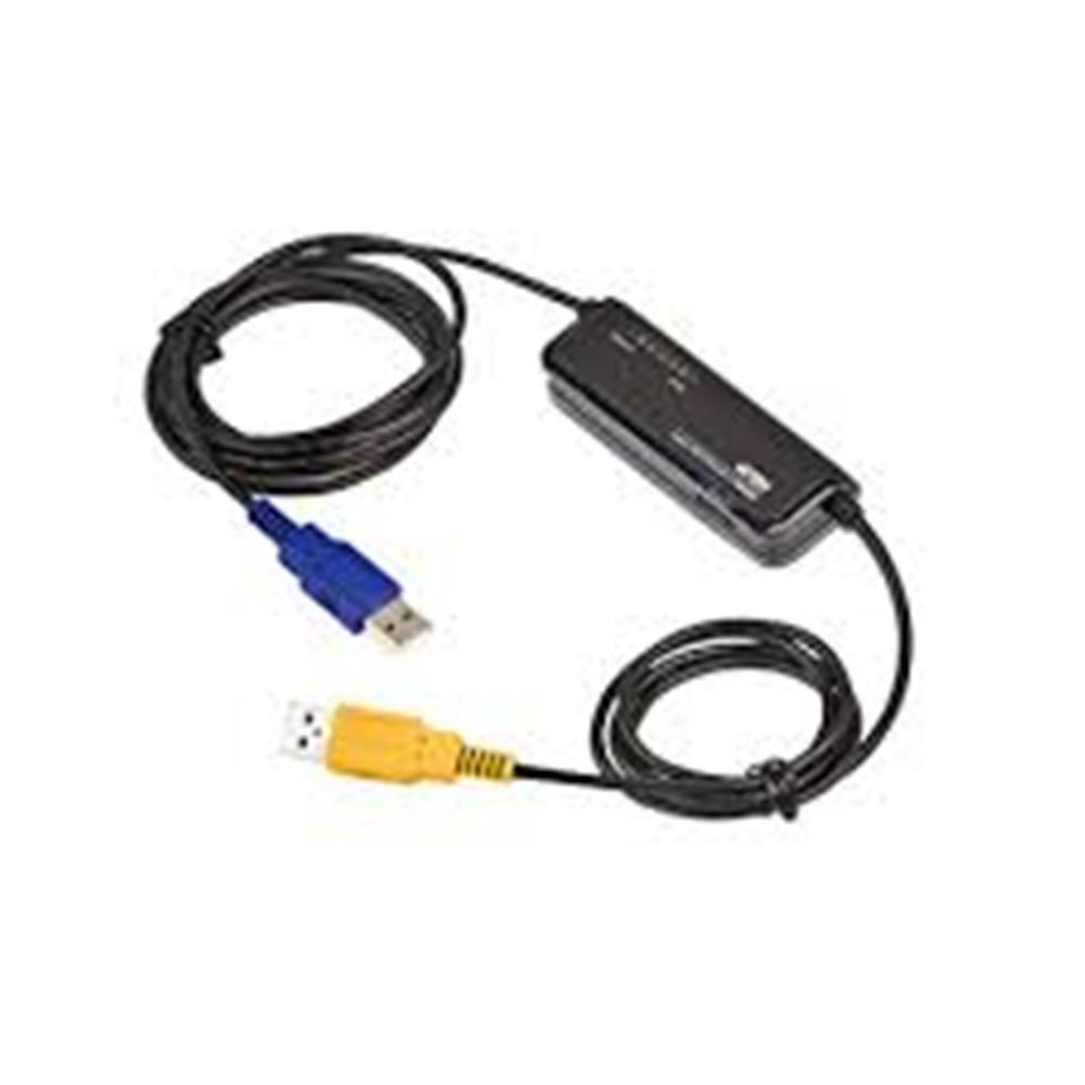 73514 Aten CS661-A7 2 Port Usb Laptop Kvm Switch - Görsel 1