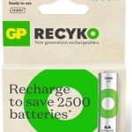GP AA 1300 mAh Şarjlı Kalem Pil 4'lü Paket GP130AAHCEMTR-4LÜ