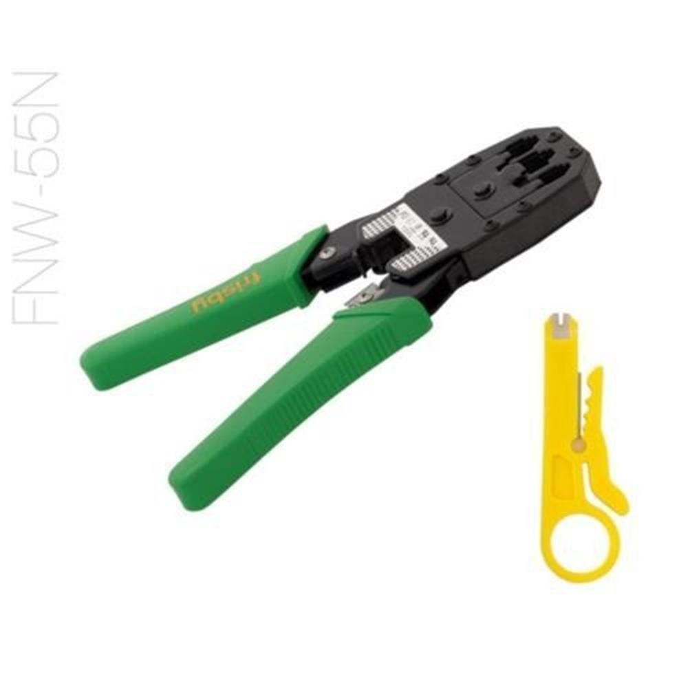 76858 Frisby FNW-55N RJ45-RJ11-RJ12 Kablo Sıkma Pensesi - Görsel 1