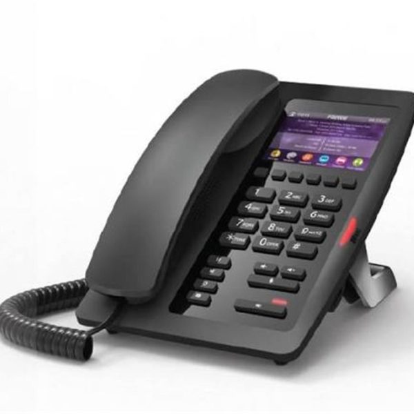 Fanvil H5 Renkli Ekran PoE Ip Masaüstü Siyah Telefon