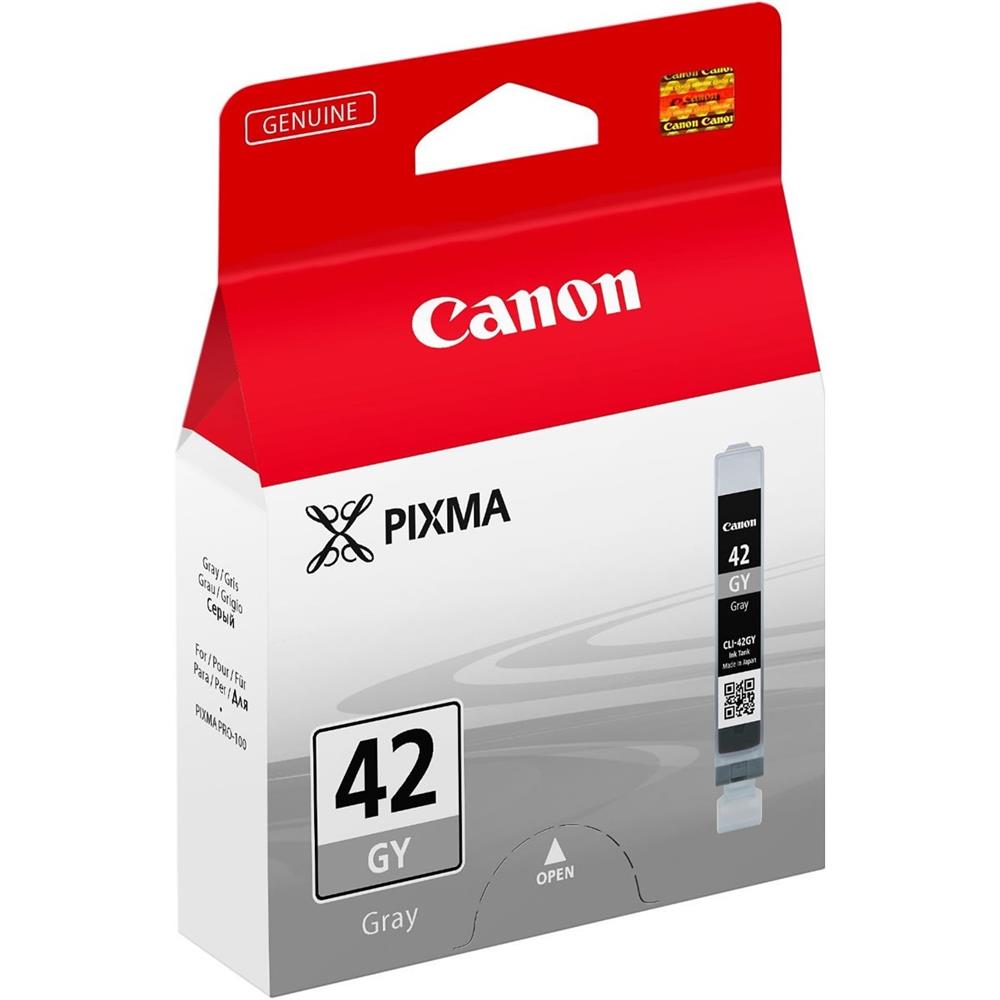 80004 Canon CLI-42GY Gray Gri Mürekkep Kartuş - Görsel 1