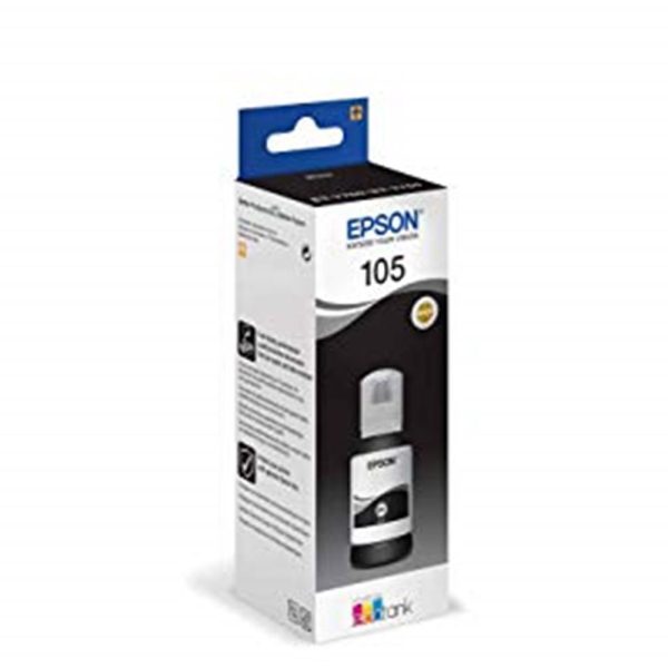 Epson 105 Black Siyah Şişe Mürekkep T00Q140 L7160-7180