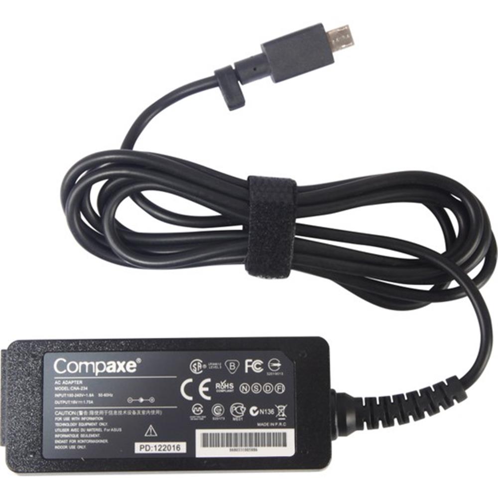 82709 Compaxe CNA-235 19V 2.1A Usb 6 Pın Asus Mini Notebook Adaptörü - Görsel 1