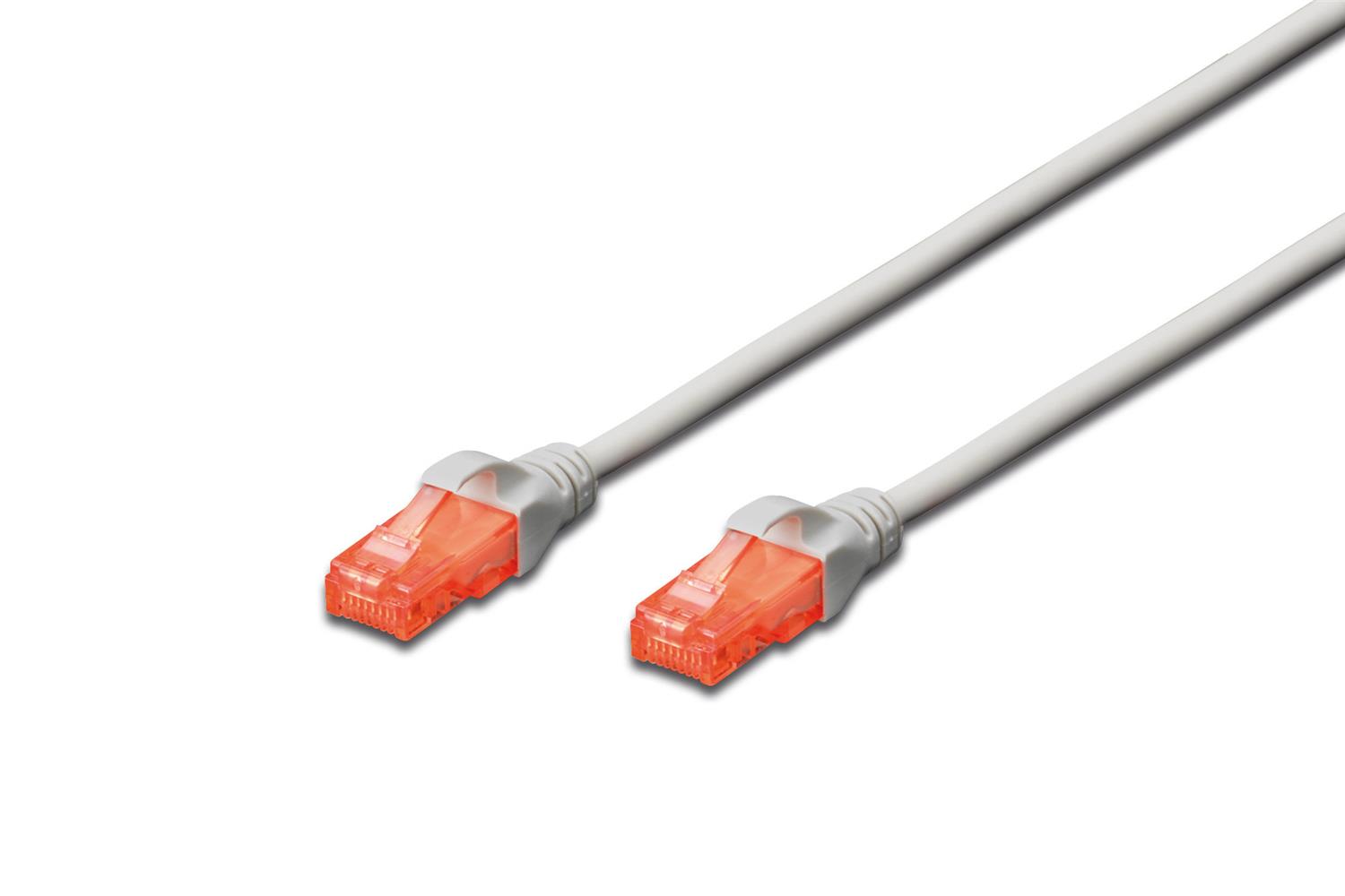 82909 Beek BC-U6020 Cat6 Patch Kablo, UTP, 2 Metre,Gri Awg26 - Görsel 1
