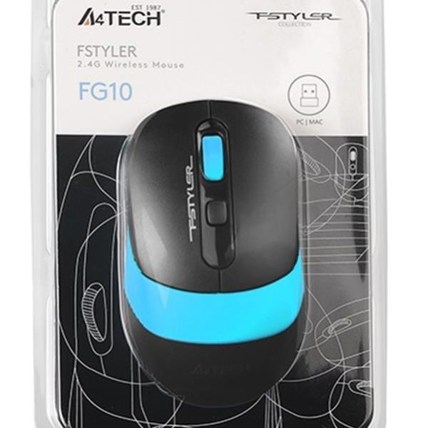 A4 Tech Fg10 Mavi Nano Kablosuz Optik 2000 Dpı Mouse
