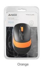 A4 Tech Fg10 Turuncu Nano Kablosuz Optik 2000 Dpı Mouse - Görsel 2