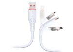 Hytech HY-X235 1.2M 3A Micro Usb Beyaz Data - Görsel 2