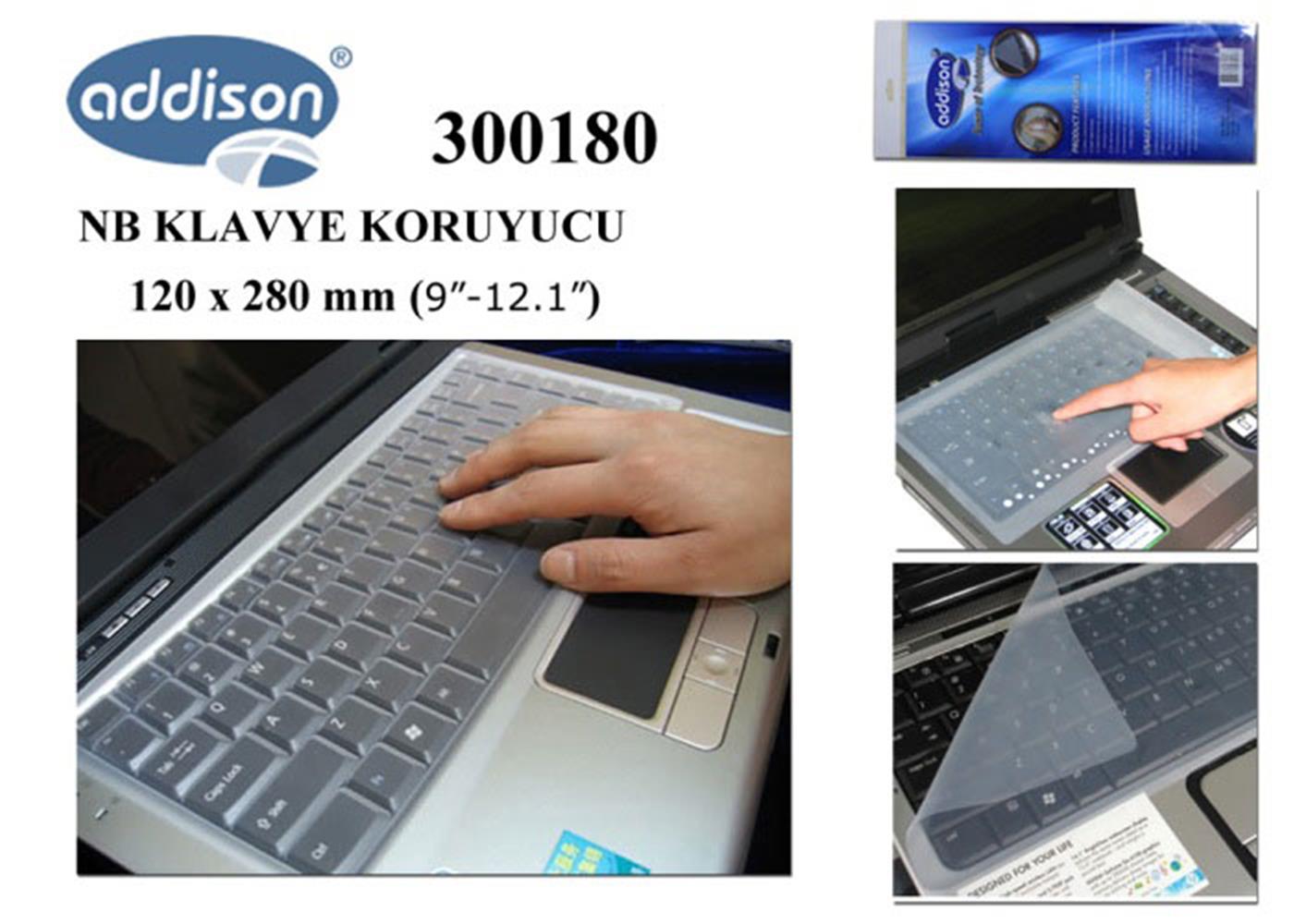 87016 Addison 300180 9"-12.1" Notebook Klavye Koruyucu - Görsel 1