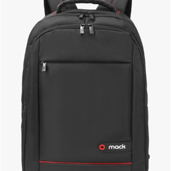 Mack MCC-006 15.6" Office USB Girişli Notebook Sırt Çantası Siyah (Dahili USB Şarj Portu)